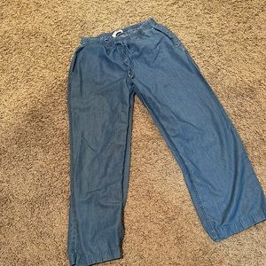 MICHAEL Michael Kors wide leg drawstring jeans